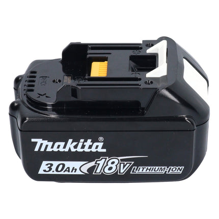Makita Batterie Set 10x BL 1830 B 18 V 3,0 Ah / 3000 mAh Li-Ion ( 10x 197599-5 ) avec affichage LED - original, pas de copie