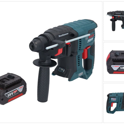 Bosch GBH 18V-21 Professional Marteau perforateur sans fil 18 V 2,0 J SDS plus Brushless + 1x batterie 4,0 Ah - sans chargeur