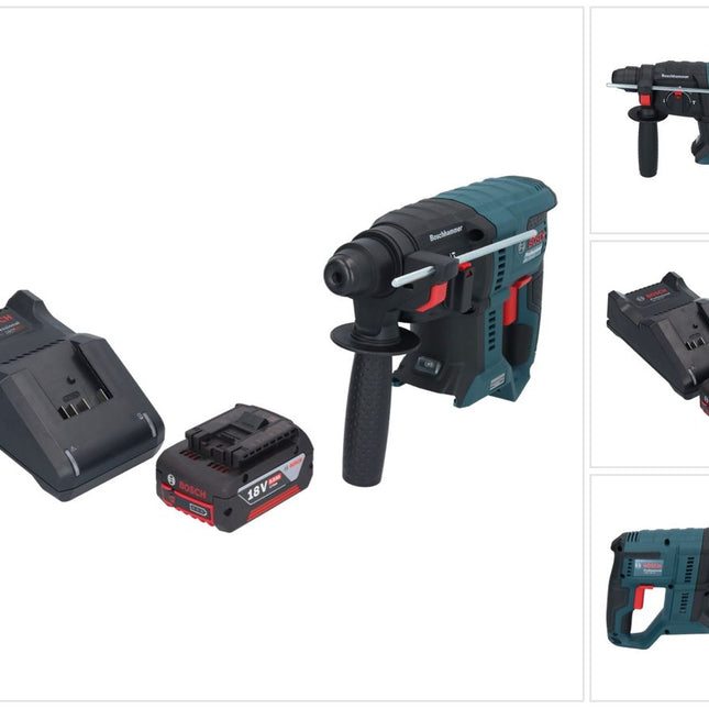 Bosch GBH 18V-21 Professional Marteau perforateur sans fil 18 V 2,0 J SDS plus Brushless + 1x batterie 5,0 Ah + chargeur