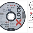 Bosch Expert for Inox & Metal Disque à tronçonner X-LOCK 125 x 22,23 mm 25 pces ( 25x 2608619264 )