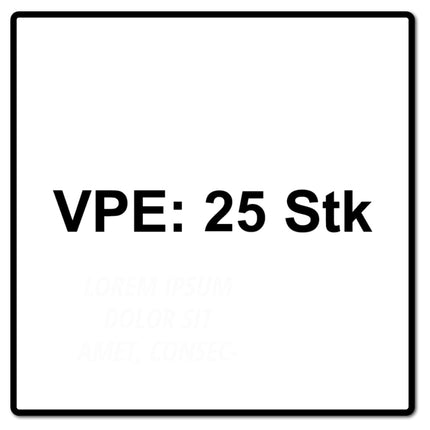 Bosch Expert for Inox & Metal Disque à tronçonner X-LOCK 125 x 22,23 mm 25 pces ( 25x 2608619264 )