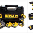 DeWalt DCD 708 P2T Perceuse-visseuse sans fil 18 V Li-Ion Brushless en boîte TSTAK + 2 x 5,0 Ah batterie + chargeur
