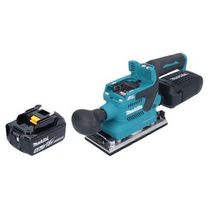 Makita DBO 382 M1 Ponceuse vibrante sans fil 18 V 93 x 185 mm Brushless + 1x batterie 4,0 Ah - sans chargeur