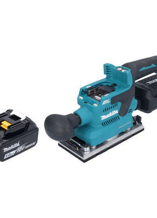 Makita DBO 382 T1 Ponceuse vibrante sans fil 18 V 93 x 185 mm Brushless + 1x batterie 5,0 Ah - sans chargeur