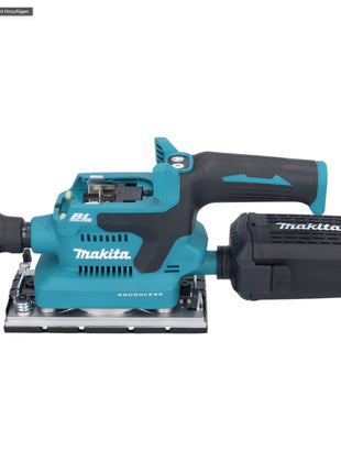 Makita DBO 382 RG Ponceuse vibrante sans fil 18 V 93 x 185 mm Brushless + 2x batterie 6,0 Ah + chargeur