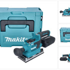 Makita DBO 382 ZJ Ponceuse vibrante sans fil 18 V 93 x 185 mm Brushless + Makpac - sans batterie, sans chargeur