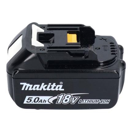 Makita DBO 382 T1J Ponceuse vibrante sans fil 18 V 93 x 185 mm Brushless + 1x batterie 5,0 Ah + Makpac - sans chargeur