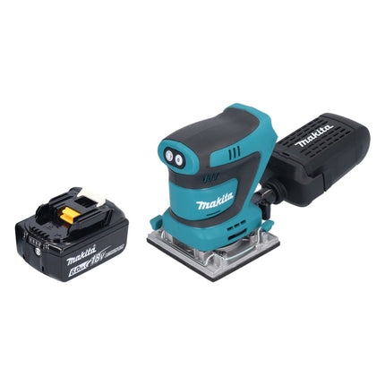 Makita DBO 484 G1 Ponceuse vibrante sans fil 18 V 112 x 102 mm + 1x batterie 6,0 Ah - sans chargeur