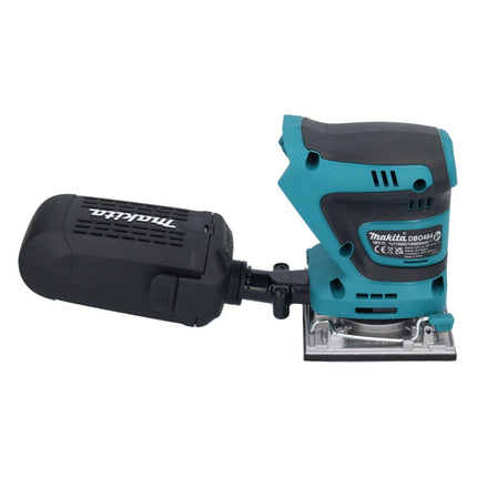 Makita DBO 484 ZJ Ponceuse vibrante sans fil 18 V 112 x 102 mm + Makpac - sans batterie, sans chargeur