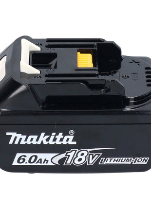 Makita DBO 484 G1J Akumulatorowa szlifierka oscylacyjna 18 V 112 x 102 mm + 1x akumulator 6,0 Ah + Makpac - bez ładowarki