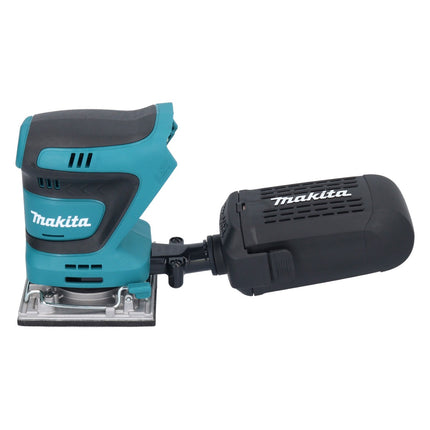 Makita DBO 484 RG1J Ponceuse vibrante sans fil 18 V 112 x 102 mm + 1x batterie 6,0 Ah + chargeur + Makpac