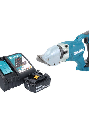 Makita DJS 200 RF1 Cisaille à tôle sans fil 18 V 2,0 mm Brushless + 1x batterie 3,0 Ah + chargeur