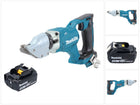 Makita DJS 200 M1 Cisaille à tôle sans fil 18 V 2,0 mm Brushless + 1x batterie 4,0 Ah - sans chargeur