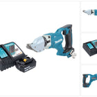Makita DJS 200 RT1 Cisaille à tôle sans fil 18 V 2,0 mm Brushless + 1x batterie 5,0 Ah + chargeur