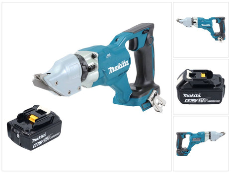 Makita DJS 200 G1 Cisaille à tôle sans fil 18 V 2,0 mm Brushless + 1x batterie 6,0 Ah - sans chargeur