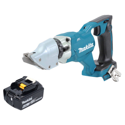 Makita DJS 200 G1 Cisaille à tôle sans fil 18 V 2,0 mm Brushless + 1x batterie 6,0 Ah - sans chargeur