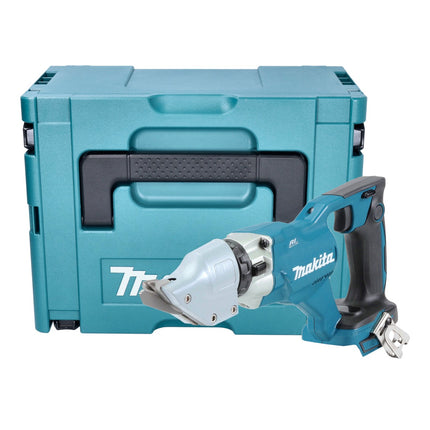 Makita DJS 200 ZJ Cisaille à tôle sans fil 18 V 2,0 mm Brushless + Makpac - sans batterie, sans chargeur