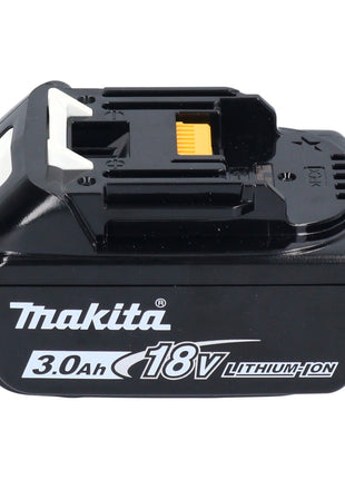 Tijeras de hojalata para batería Makita DJS 200 F1J 18 V 2,0 mm sin escobillas + 1x batería 3,0 Ah + Makpac - sin cargador