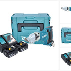 Makita DJS 200 RTJ Cisaille à tôle sans fil 18 V 2,0 mm Brushless + 2x batterie 5,0 Ah + chargeur + Makpac