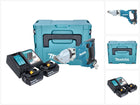 Makita DJS 200 RTJ cisaille à batterie 18 V 2.0 mm sans balais + 2x batterie 5.0 Ah + chargeur + makpac