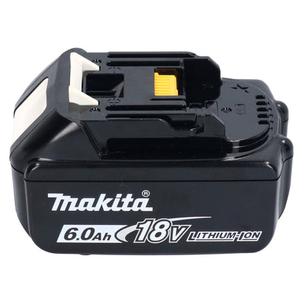 Makita DJS 200 G1J Cisaille à tôle sans fil 18 V 2,0 mm Brushless + 1x batterie 6,0 Ah + Makpac - sans chargeur