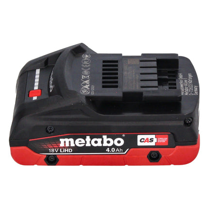 Metabo SSW 18 LTX 1450 BL Visseuse à choc sans fil 18 V 1450 Nm Brushless + 1x batterie 4,0 Ah + metaBOX - sans chargeur