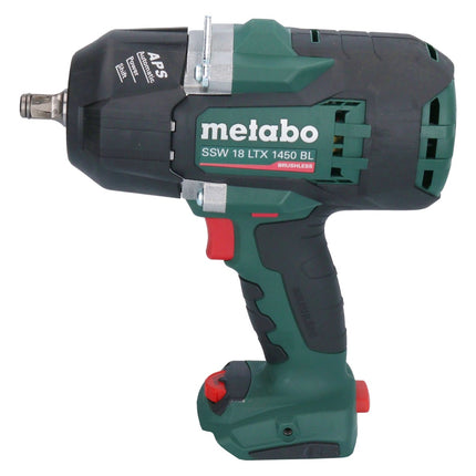 Metabo SSW 18 LTX 1450 BL Visseuse à choc sans fil 18 V 1450 Nm Brushless + 1x batterie 4,0 Ah + chargeur + metaBOX