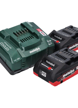 Metabo SSW 18 LTX 1450 BL Atornillador de impacto a batería 18 V 1450 Nm sin escobillas + 2x baterías 4,0 Ah + cargador + metaBOX