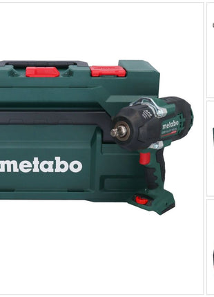 Metabo SSW 18 LTX 1450 BL Visseuse à choc sans fil 18 V 1450 Nm Brushless + 1x batterie 5,5 Ah + metaBOX - sans chargeur