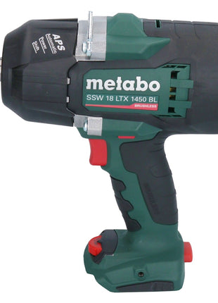 Metabo SSW 18 LTX 1450 BL Visseuse à choc sans fil 18 V 1450 Nm ( 602401660 ) Brushless + 2x batterie 5,5 Ah + chargeur + metaBOX