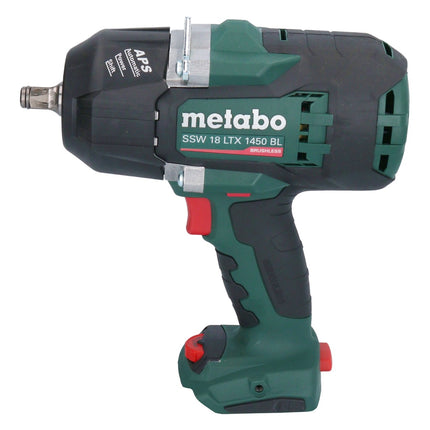 Metabo SSW 18 LTX 1450 BL Visseuse à choc sans fil 18 V 1450 Nm Brushless + 1x batterie 8,0 Ah + metaBOX - sans chargeur