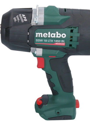 Metabo SSW 18 LTX 1450 BL Atornillador de impacto a batería 18 V 1450 Nm (602401810) sin escobillas + 2x batería 8,0 Ah + cargador + metaBOX