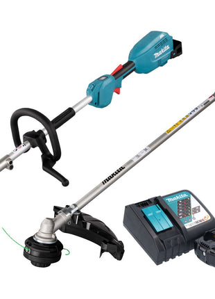 Accionamiento multifuncional de batería Makita DUX 18 RFX1 18 V sin escobillas + 1x batería 3,0 Ah + cargador