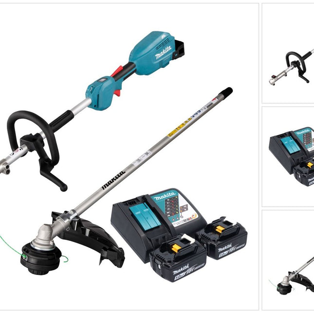 Makita DUX 18 RT2X1 Outil multifonction sans fil 18 V Brushless + 2x batterie 5,0 Ah + kit chargeur