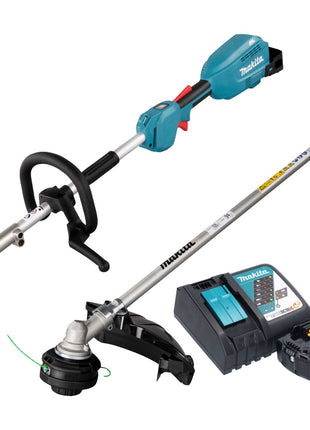 Unidad multifuncional de batería Makita DUX 18 RGX1 18 V sin escobillas + 1x batería 6,0 Ah + cargador