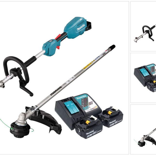Makita DUX 18 RG2X1 Outil multifonction sans fil 18 V Brushless + 2x batterie 6,0 Ah + kit chargeur
