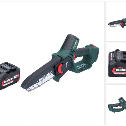Metabo MS 18 LTX 15 scie sans fil 18 V 15 cm 5 m/s + 1x batterie 4,0 Ah - sans chargeur