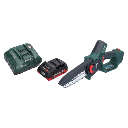 Metabo MS 18 LTX 15 scie sans fil 18 V 15 cm 5 m/s + 1x batterie 4,0 Ah + chargeur