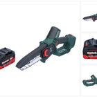 Metabo MS 18 LTX 15 Trononneuse sans fil 18 V 15 cm 5 m/s + 1x accu 5,5 Ah - sans chargeur gert