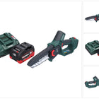 Metabo MS 18 LTX 15 scie sans fil 18 V 15 cm 5 m/s + 1x batterie 5,5 Ah + chargeur