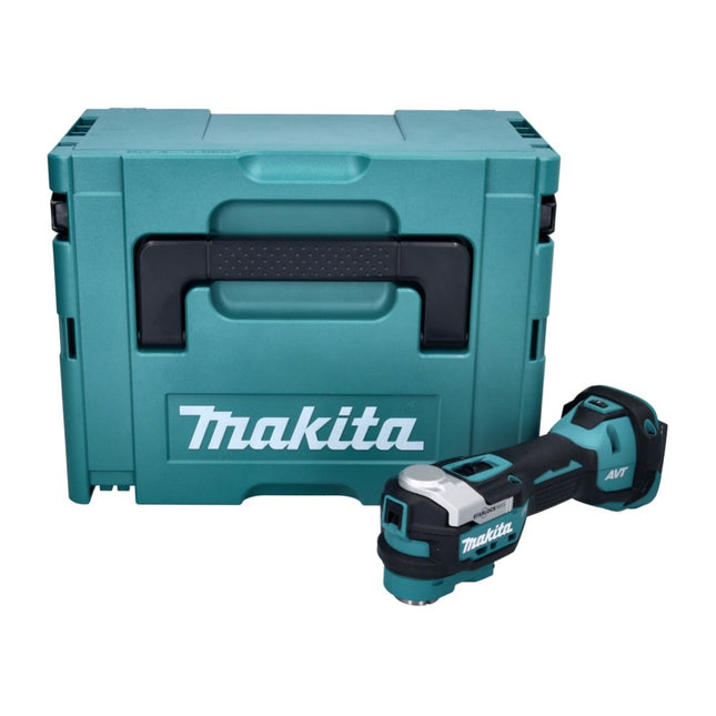 Makita DTM52ZJ Outil multifonctions sans fil Starlock Max Brushless 18V + Coffret Makpac - sans batterie, sans chargeur