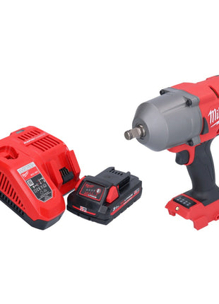 Milwaukee M18 FHIWF12-301 Akku Schlagschrauber 18 V 1356 Nm 1/2" Brushless + 1x Akku 3,0 Ah + Ladegerät