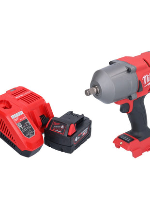 Milwaukee M18 FHIWF12-401 atornillador de impacto inalámbrico 18 V 1356 Nm 1/2" sin escobillas + 1x batería 4,0 Ah + cargador