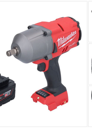 Milwaukee M18 FHIWF12-601 llave de impacto inalámbrica 18 V 1356 Nm 1/2" sin escobillas + 1x batería 6,0 Ah - sin cargador