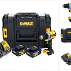Perceuse-visseuse sans fil DeWalt DCD 800 M2T 18 V 90 Nm sans balais + 2x batteries 4,0 Ah + chargeur + TSTAK