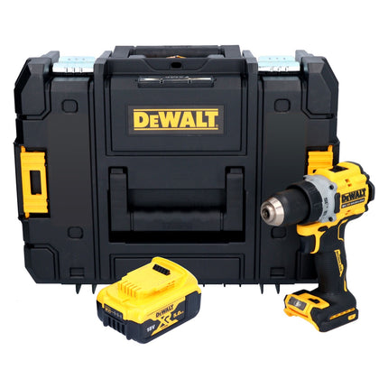 DeWalt DCD 800 NT Perceuse-visseuse sans fil 18 V 90 Nm Brushless + 1x batterie 5,0 Ah + TSTAK - sans chargeur