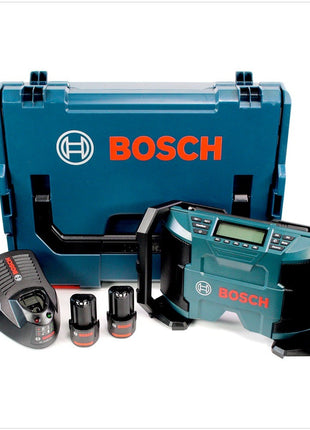 Bosch GML 10,8 V-LI Akku Radio in L-Boxx + 2 x GBA 10,8 V 2,5 Ah Akku + AL 1130 CV Schnelllader - Toolbrothers