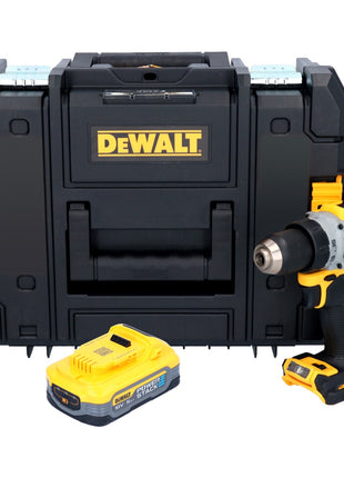 DeWalt DCD 800 NT Perceuse-visseuse sans fil 18 V 90 Nm Brushless + 1x batterie 5,0 Ah + TSTAK - sans chargeur