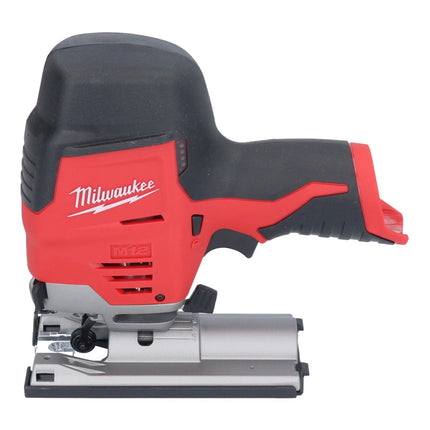 Milwaukee M12 JS-201 Scie sauteuse sans fil 12 V + 1x batterie 2,0 Ah + chargeur