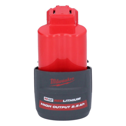 Milwaukee M12 JS-251 Scie sauteuse sans fil 12 V + 1x batterie 2,5 Ah - sans chargeur de batterie